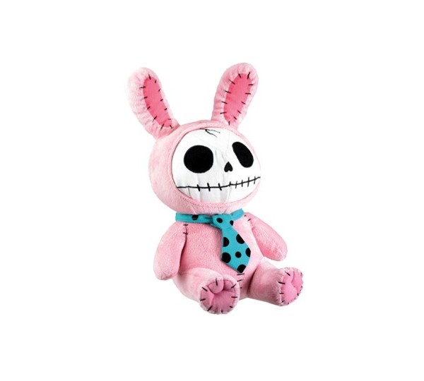 skull bunny plush