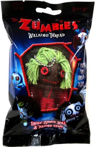 Walking Thread Lucky Zombie Doll & Trading Card Keychain – Unsmiling ...