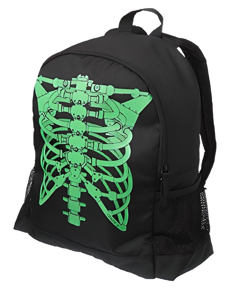 Black Skeleton Backpack $$$